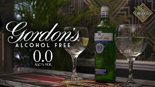 Gordons 00 Alcohol Free Gin Review  The Ginfluencers UK [upl. by Loomis]