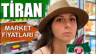 Arnavutluk TİRAN Market Fiyatları [upl. by Yaras]