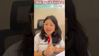 9th April Evening Shift Cut Off and Marks vs Percentile Quick Analysis jee1 [upl. by Tiossem]