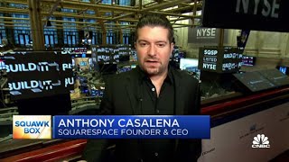 Squarespace CEO Anthony Casalena on its direct listing on the NYSE [upl. by Aubyn498]