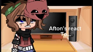 Past Afton’s react to their future SxnnyAftøn [upl. by Noral228]