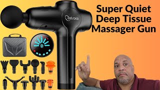 Cotsoco Deep Tissue Super Quiet Massage Gun  So Deep [upl. by Oirogerg]