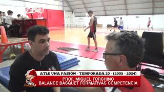 Prof Miguel Forchino  Balance básquet formativas competencia [upl. by Klotz]