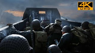 DDay  Realistic Ultra Graphics Gameplay 4K UHD 60FPS Call of Duty [upl. by Rossing]