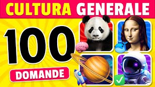 🧠 Quanto è buona la tua CULTURA GENERALE Fai questo quiz di 100 domande per scoprirlo ✅ [upl. by Ahsikyt]