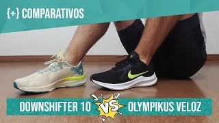 NIKE DOWNSHIFTER 10 vs OLYMPIKUS VELOZ [upl. by Herrington]