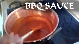 Kochen mit Vattern  Barbecue Sauce aus dem Kupfertopf [upl. by Ociredef7]