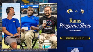 Rams vs Vikings Pregame Show  Game Predictions Players To Watch amp More From SoFi Stadium [upl. by Thisbee]