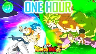 Dragon Ball Super Broly vs Gogeta OST 1 Hour Extended [upl. by Enayr293]