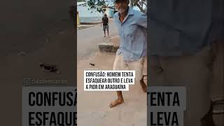 Homem leva facada em Araguaína TO [upl. by Aztinay648]