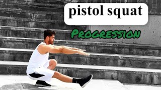 pistol squat movement stepbystep guide with progressive exercises [upl. by Pickett]