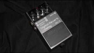 Boss RV3  Digital Reverb Delay  RV3 [upl. by Brosine545]