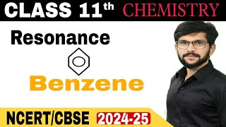 Chemistry  Resonance  Resonance in Banznene  Class 11  NCERT CBSE [upl. by Ellora]