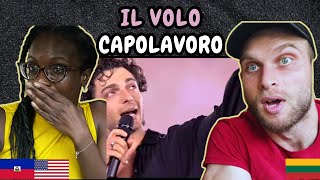 REACTION TO Il Volo  Capolavoro Battiti Live 2024  FIRST TIME WATCHING [upl. by Baalbeer752]