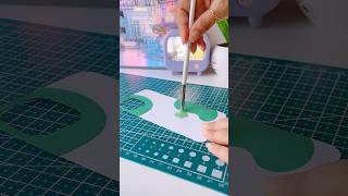 ✨Aesthetic phone cover painting painting art satisfying shorts [upl. by Eisej]