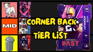 RANKING the BEST Cornerbacks in Madden NFL 24 Tier List [upl. by Ihskaneem942]