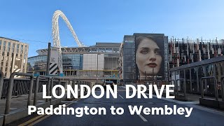 London Drive  Paddington to Wembley Stadium via Park Royal Acton and Hanger Lane  January 2023 [upl. by Wolfson777]