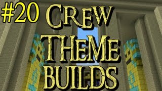 Minecraft  Crew Theme Builds  Week 20  Food [upl. by Assirt]