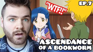 SEEDS OF SUSPICION  ASCENDANCE OF A BOOKWORM  EPISODE 7  New Anime Fan  REACTION [upl. by Aehs]