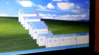 Crashing Windows XP with Popups [upl. by Ainud]