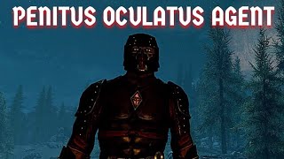 Destroy The Dark Brotherhood  Skyrim  Penitus Oculatus Agent Gameplay [upl. by Nolham]