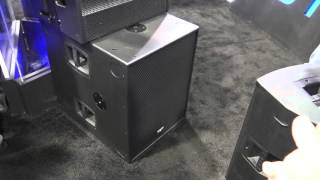 FBT Q 118SA 18quot Subwoofer at NAMM 2016 [upl. by Ezarra]