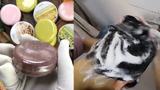 Hira Darkening Shampoo Bar Review 2022  Organic Hair Darkening Shampoo Bar [upl. by Vudimir]