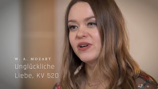 WA MOZART Unglückliche Liebe KV 520  Katerina v Bennigsen Sopran  Sarah Christ Harfe [upl. by Houser804]