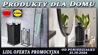 LIDL  Nowa Oferta Promocyjna Od Poniedziałku 21102024  Dla Domu [upl. by Lamp]