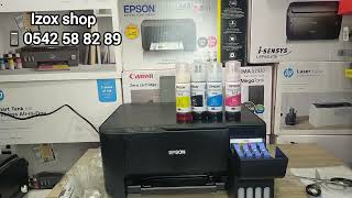 طريقة تثبيت طابعة Epson l3110 متعددة الوظائف installation imprimante [upl. by Rubbico]