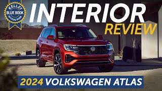 2024 Volkswagen Atlas  Interior Review [upl. by Ecyal519]