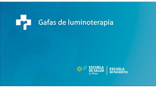 Gafas de luminoterapia [upl. by Batty]