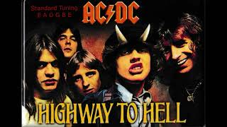 ACDC  Highway To Hell E Standard Tuning [upl. by Fisher217]