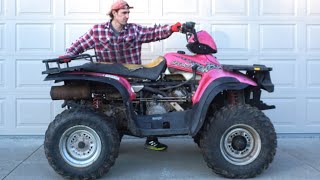 Seller Gave Up On This 300 Money Pit ATV [upl. by Eineeuq702]