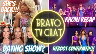 BRAVO CHAT PHAEDRA IS BACKBRAVO DATING SHOWRHONJ RECAP AND REBOOT TEA [upl. by Kiehl]