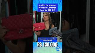 Você não vai acreditar na vida de LUXO de WANESSA CAMARGO fora do BBB 24 shorts [upl. by Artemahs]