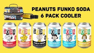 Peanuts Funko Soda 6 Pack Cooler [upl. by Yemorej633]