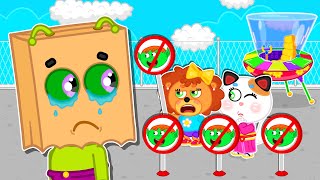 LionET  Alien Go Away  Cartoon for Kids [upl. by Naginnarb908]