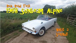 Real Road Test Sunbeam Alpine  what a sound [upl. by Matthaeus820]