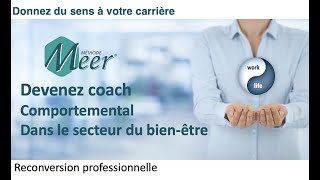 Webinaire Reconversion  Devenez coach neurocomportementaliste en nutrition  réseau de partenaires [upl. by Nirot]