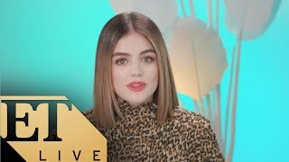 Lucy Hale Talks Life and Life Sentence  ET LIVE [upl. by Waxler]