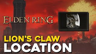 Elden Ring Lions Claw Ash Of War Location [upl. by Enneyehs]