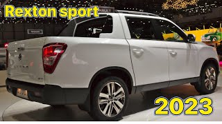 New  2023 SsangYong Rexton Sports pickup I interior and Exterior [upl. by Oirramed]