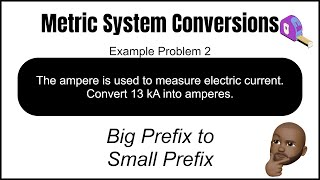 How To Solve Metric System Conversions Level 1  Example 2 [upl. by Assenay]