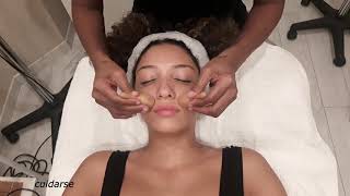 Masaje Reafirmante Facial Con Maderoterapia  Firming Facial Massage With Wood Therapy [upl. by Nnayt797]