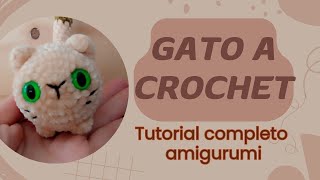 Gato a crochet amigurumi tutorial completo [upl. by Lraed]