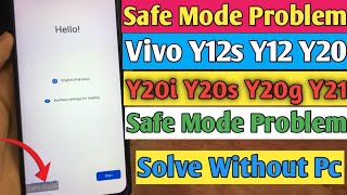 How To Remove Safe Mode In Vivo Mobile  Vivo Mobile Me Safe Mode Off Kese Kare [upl. by Anivla]