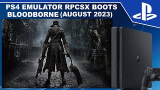 PS4 Emulator RPCSX Boots Bloodborne No Graphics yet  First PS4 Emu to boot it [upl. by Santana]