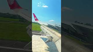 LANDING KERAS Lion air Boeing 737900ER [upl. by Issie483]