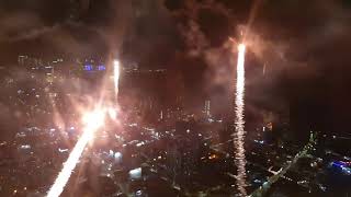 Malaysia New Year 2020 Countdown from Komtar Penang [upl. by Prunella]